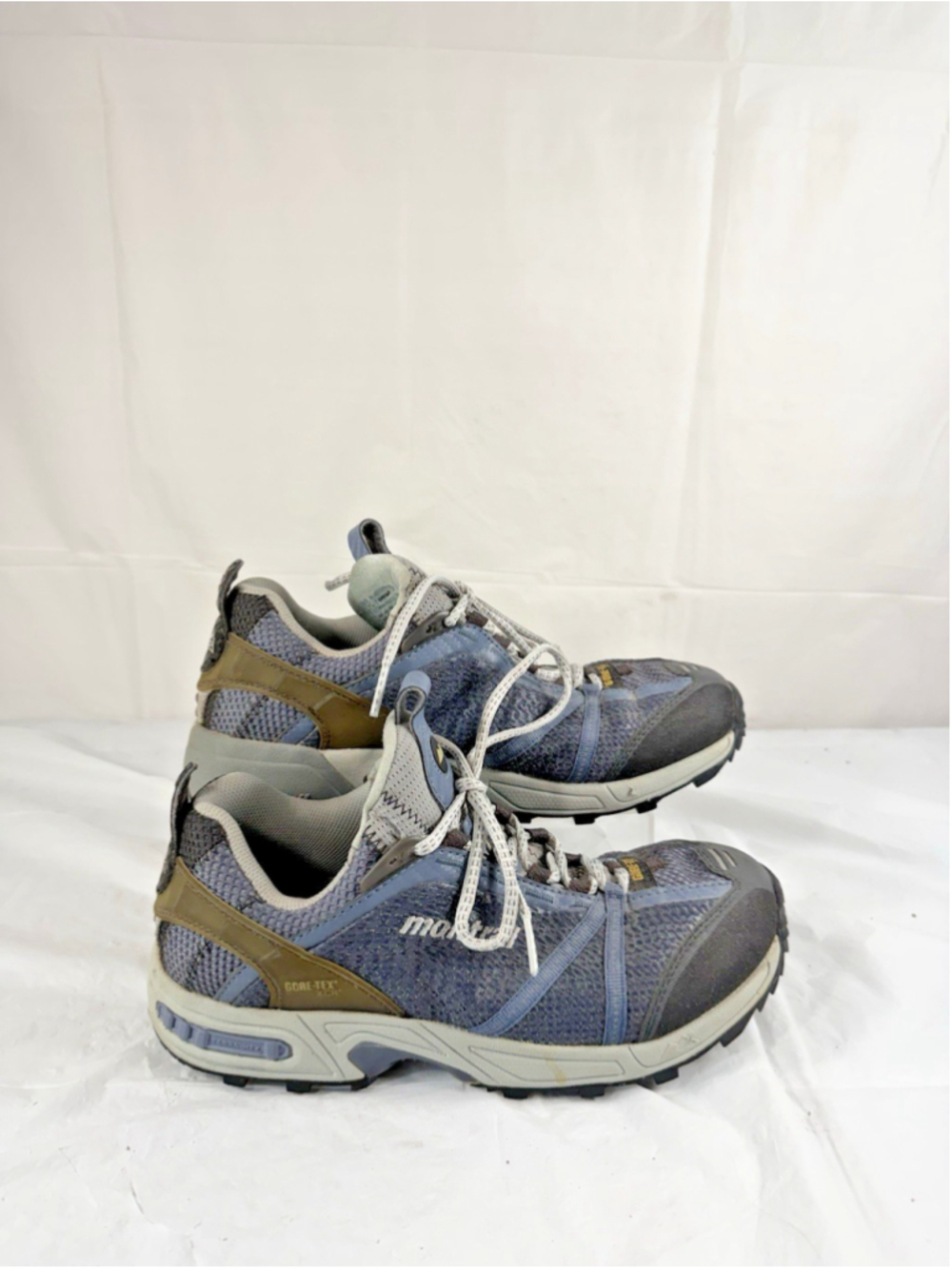 MONTRAIL CORE-TEX XCR GRAY BLUE SPORT SNEAKER SIZE 8.5